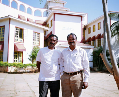 Former journalist Stanley KV and Parashu MV who run Odanadi