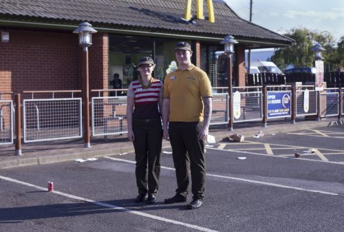 McDonald’s, Ashington, by Joe Sanders, 2015. © Ashington District Star / Joe Sanders.